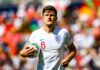 England defender Harry Maguire (Leicester City) during the UEFA Nations League 3rd place play-off in 2019