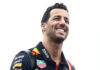 Daniel Ricciardo arrives before practice ahead of the Formula 1 Grand Prix of Canada in June 2023