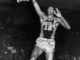 Wilt Chamberlain playing for the Philadelphia Warriors In 1962