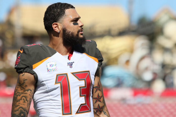 Mike Evans with the Tampa Bay Buccaneers in 2019.