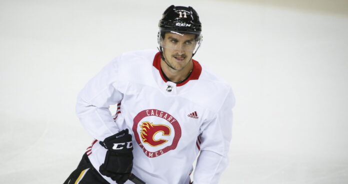 Calgary Flames' Mikael Backlund in 2020