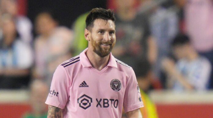 Inter Miami's Lionel Messi in August 2023