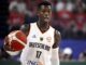 Dennis Schroder of Germany during the 2023 FIBA Basketball World Championship in August 2023
