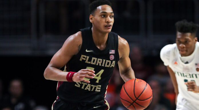 Spurs Guard Devin Vassell Battling Groin Injury Devin Vassell with the Florida State Seminoles in 2020
