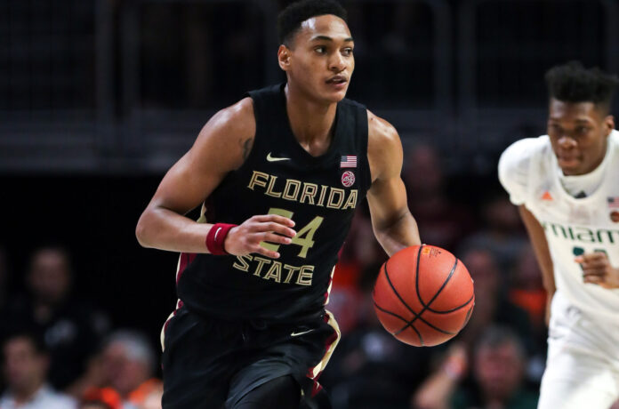 Devin Vassell with the Florida State Seminoles in 2020