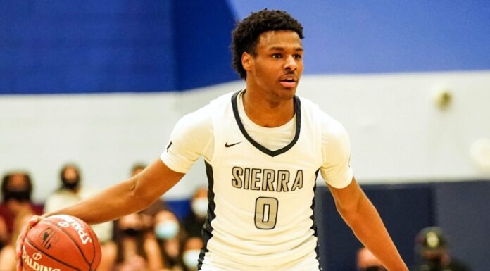 Bronny James Will Stay in 2024 NBA Draft Lebron "Bronny" James Jr with Sierra Canyon in 2021