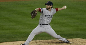 Craig Breslow with the Boston Red Sox in 2013