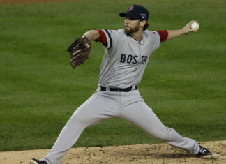 Craig Breslow with the Boston Red Sox in 2013