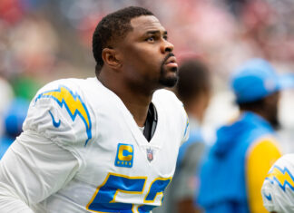 Los Angeles Chargers linebacker Khalil Mack in 2022