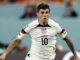 USMNT Star Christian Pulisic is Negotiating a New Contract with AC Milan Christian Pulisic of United States during the FIFA World Cup Qatar 2022 round of 16 match between Netherlands and United States