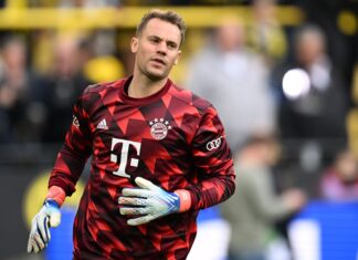 Bayern Munich goalkeeper Manuel Neuer in October 2022