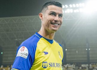 Cristiano Ronaldo of Al-Nassr FC in April 2023