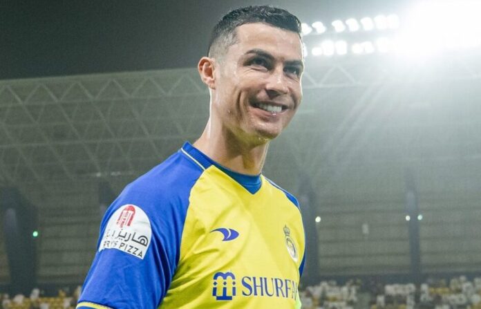 Cristiano Ronaldo of Al-Nassr FC in April 2023