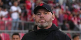 Wayne Rooney with DC United in May 2023