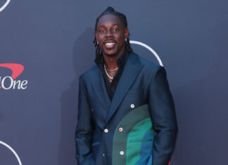 Jrue Holiday at the ESPYS in July 2023