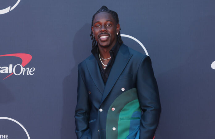 Jrue Holiday at the ESPYS in July 2023