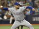 Texas Rangers Bring Back Ace Nathan Eovaldi on 3-Year, $75 Million Deal Texas Rangers starting pitcher Nathan Eovaldi in October 2023