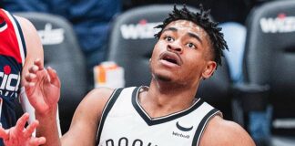 Cam Thomas with the Brooklyn Nets in 2022