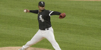 Reynaldo Lopez with the White Sox in 2021