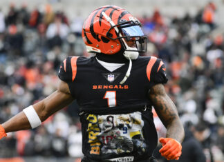 Cincinnati Bengals wide receiver Ja'Marr Chase in 2022