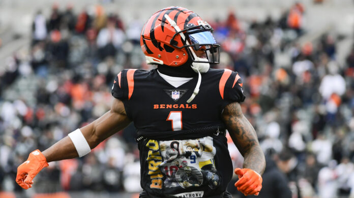 Cincinnati Bengals wide receiver Ja'Marr Chase in 2022