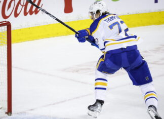 Buffalo Sabres' Tage Thompson in 2022