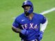 Texas Rangers' Adolis Garcia in October 2023