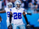 Cowboys All-Pro CB DaRon Bland Set to Miss 6-8 Weeks with a Leg Injury Dallas Cowboys cornerback DaRon Bland in November 2023
