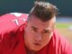 Tyler O'Neill with the Cardinals in 2019