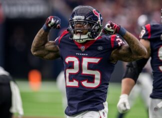 Kareem Jackson with the Houston Texans in 2018