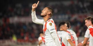 River Plate's David Martinez in 2022