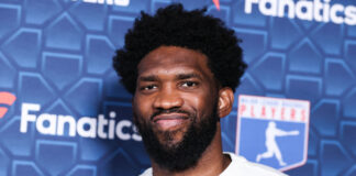Joel Embiid at the "Players Party" 2022 Co-Hosted By Michael Rubin