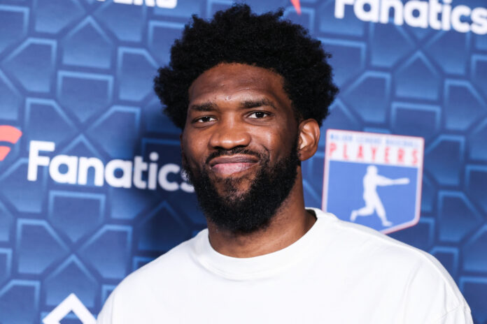 Joel Embiid at the "Players Party" 2022 Co-Hosted By Michael Rubin