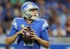 Quarterback Jared Goff with the Detroit Lions in 2022