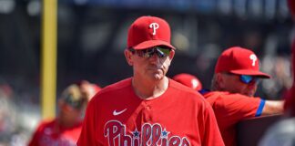 Philadelphia Phillies manager Rob Thomson in 2022