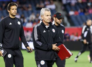 Frank Klopas, Head Coach for the Chicago Fire FC in July 2023