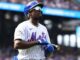 New York Mets Ronny Mauricio in September 2023