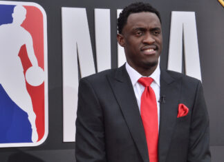 Toronto Raptors Pascal Siakam attends the 3rd annual NBA Awards in 2019