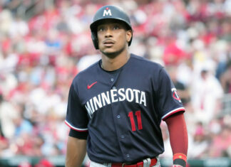 Minnesota Twins' Jorge Polanco in August 2023