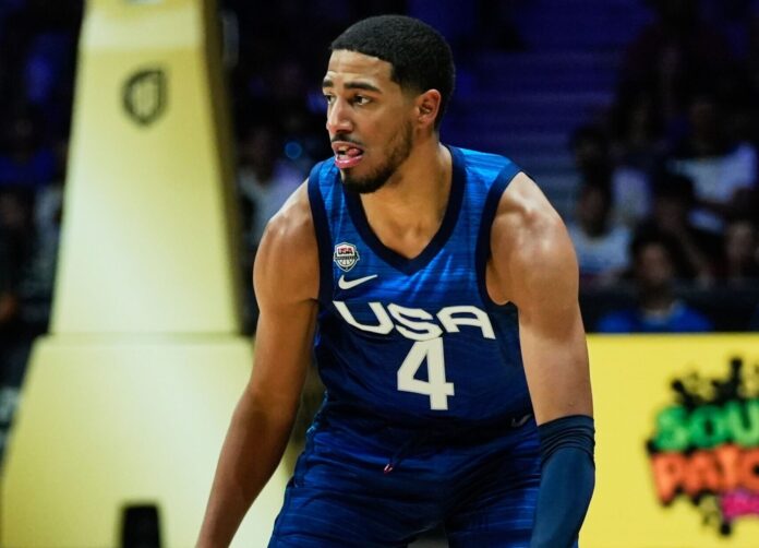 Tyrese Haliburton of USA in August 2023