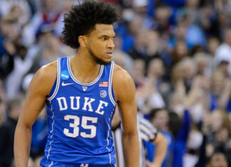 Marvin Bagley III with Duke in March 2018