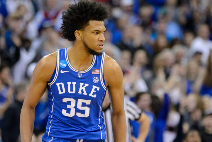Marvin Bagley III with Duke in March 2018