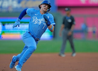 Kansas City Royals shortstop Bobby Witt Jr. in August 2023