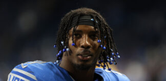 Tracy Walker III with the Detroit Lions in October 2023
