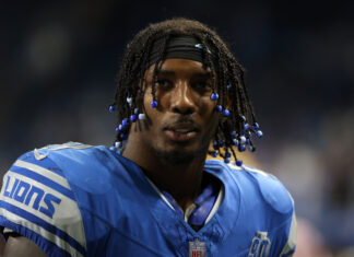Tracy Walker III with the Detroit Lions in October 2023