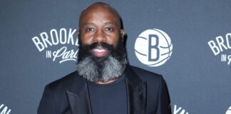 Jacque Vaughn at "An Orchestral Tribute To The Notorious B.I.G." presented by the Brooklyn Nets photocall in Paris in January 2024