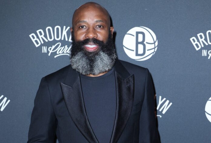 Jacque Vaughn at "An Orchestral Tribute To The Notorious B.I.G." presented by the Brooklyn Nets photocall in Paris in January 2024