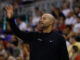 Jordi Fernandez coaching Canada basketball national team.