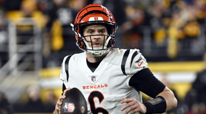 Cincinnati Bengals quarterback Jake Browning in December 2023