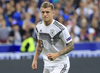 Toni Kross with Germany in October 2018